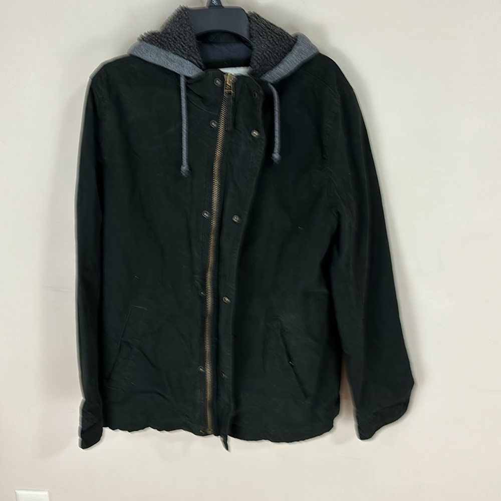 AEO American Eagle Outfitters Premium Outwear Hooded Coat Jacket Size Medium